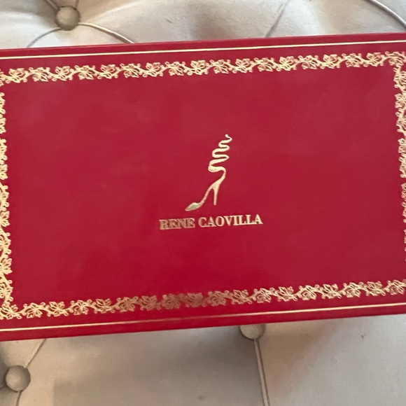 Rene Caovilla t strap slide brown black sandal, NWT size 40 - Picture 2 of 7